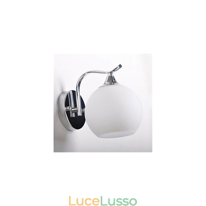 Applique da parete moderne e contemporanee con funzione elettroplaccata per protezione degli occhi in stile mini, luce ambientale