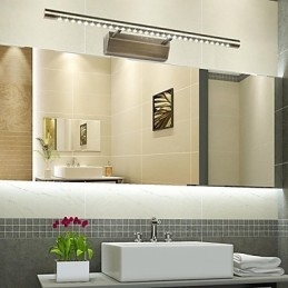 Lampada a specchio con tubo tondo Hardware