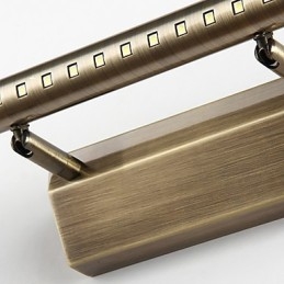 Lampada a specchio con tubo tondo Hardware