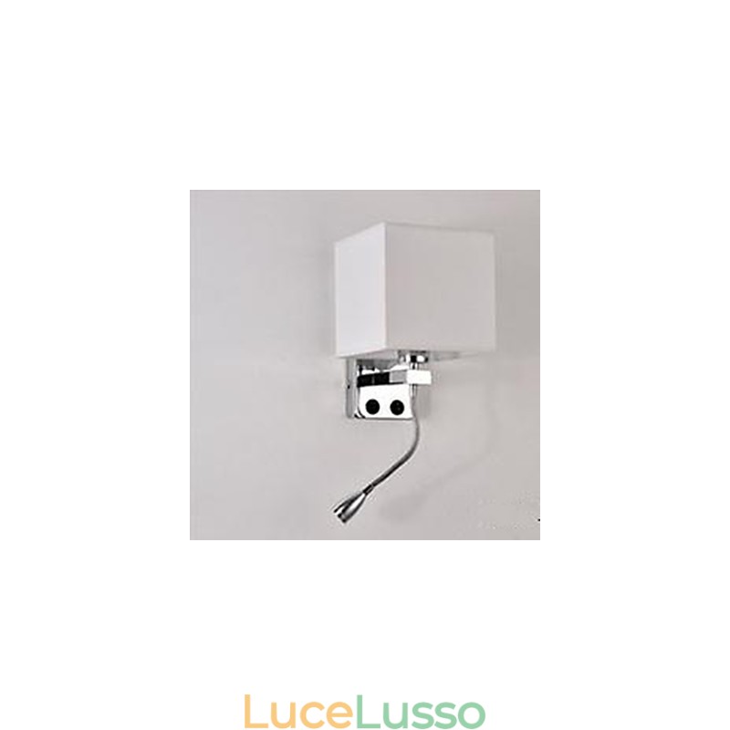 Lampada da comodino moderna in tessuto creativo per corridoio, balcone, camera d'albergo