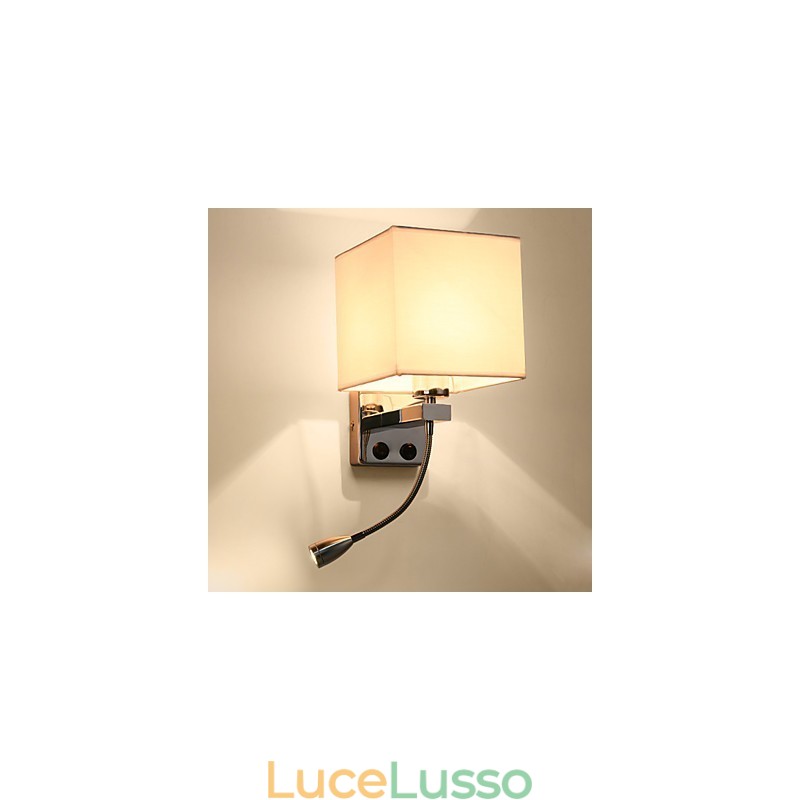 Applique da parete moderne e contemporanee con funzione elettrolitica per luce ambientale