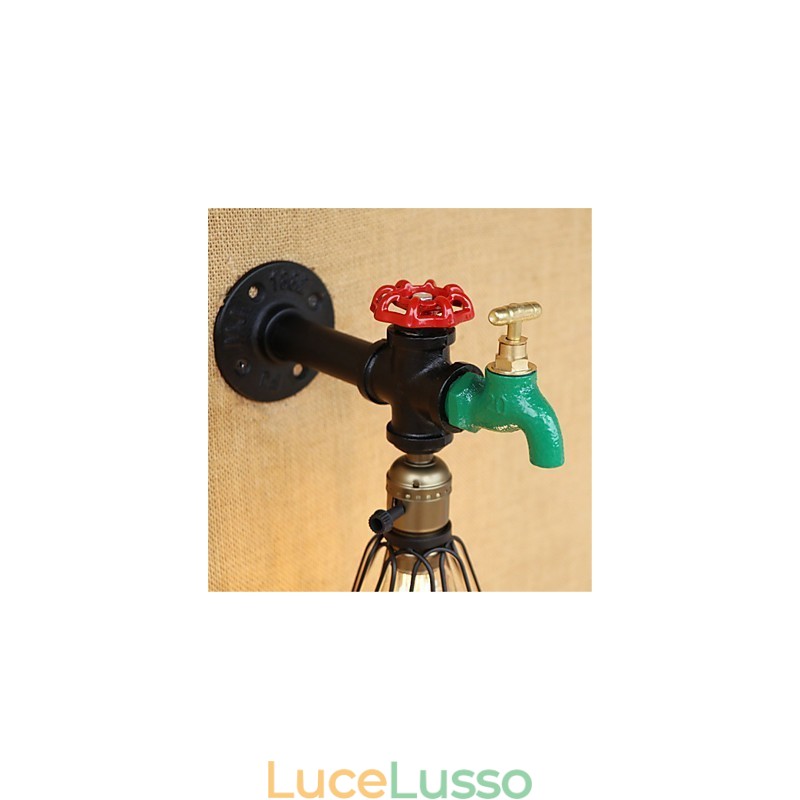 Caratteristica della pittura retrò del paese per applique da parete in stile mini con luce ambientale