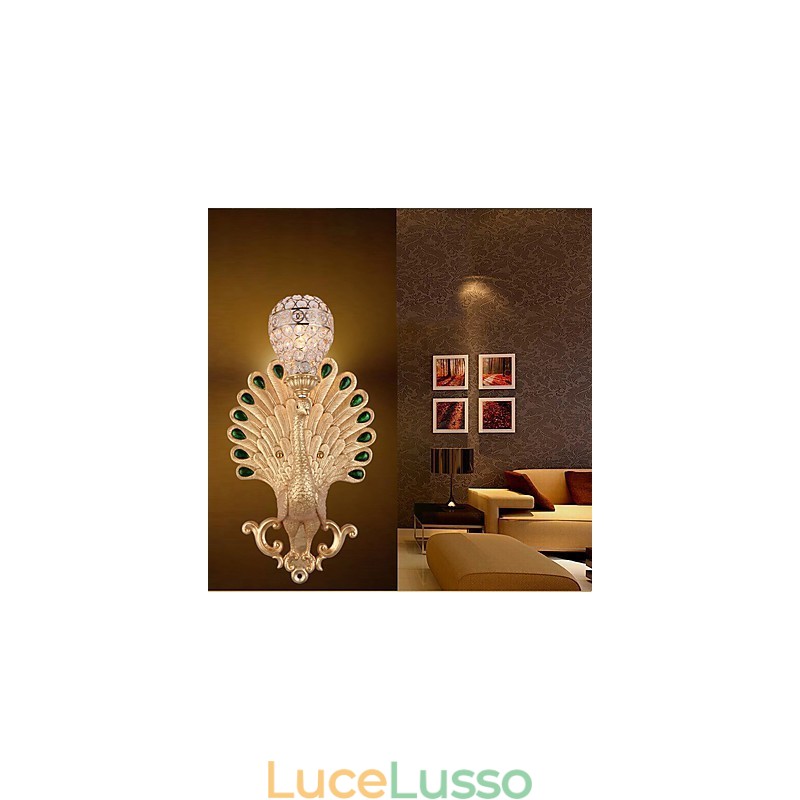Rustico Lodge Moderno Contemporaneo Tradizionale Classico Dipinto Caratteristica per Cristallo Mini Stile Ambientale