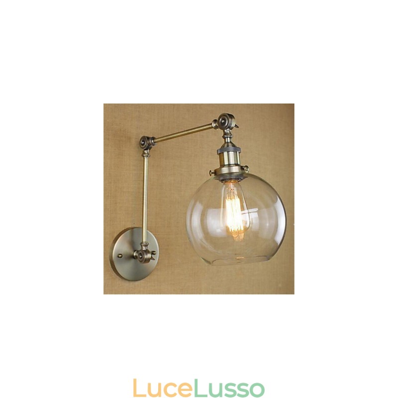 Paese Retro Caratteristica elettrolitica per protezione degli occhi in stile mini Braccio oscillante con luce ambientale