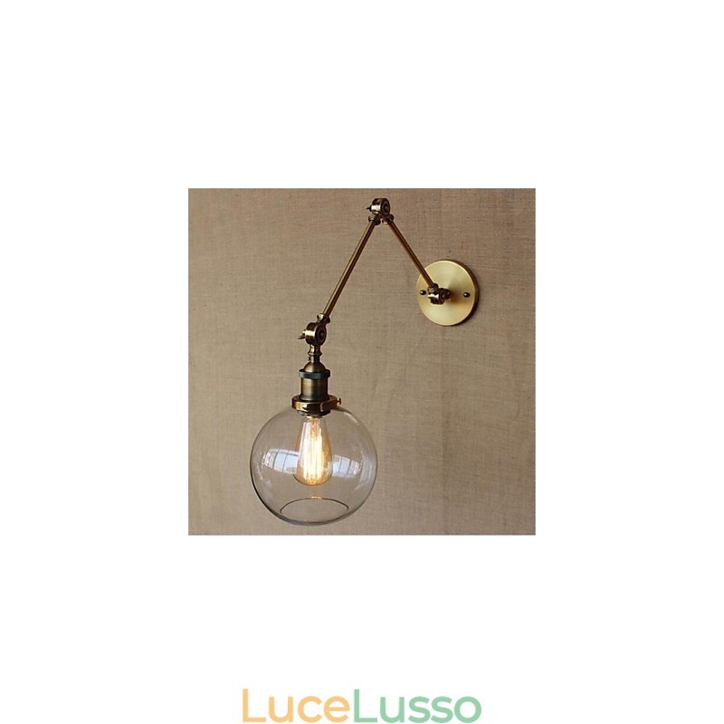 Paese Retro Caratteristica elettrolitica per protezione degli occhi in stile mini Braccio oscillante con luce ambientale