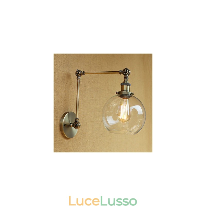 Paese Retro Caratteristica elettrolitica per protezione degli occhi in stile mini Braccio oscillante con luce ambientale