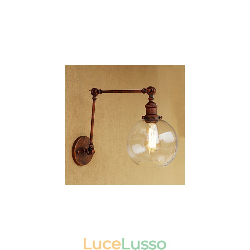 Paese Retro Caratteristica elettrolitica per protezione degli occhi in stile mini Braccio oscillante con luce ambientale