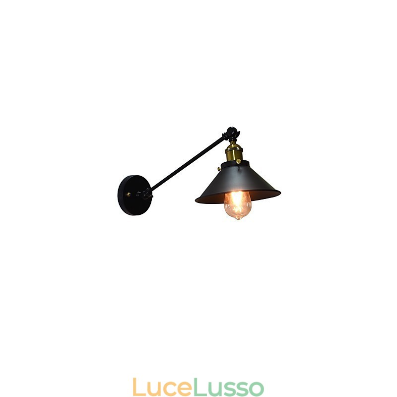 Lampada da parete Buzz Wall Iron Lampada da parete Dumb Black Lightsaber su parete
