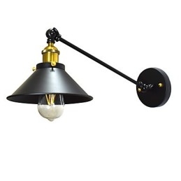 Lampada da parete Buzz Wall Iron Lampada da parete Dumb Black Lightsaber su parete