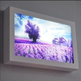 Pittura moderna contemporanea integrata, caratteristica moderna contemporanea per applique da parete con luce ambientale