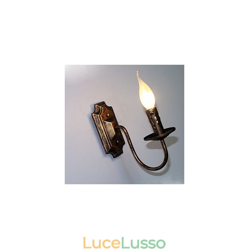 Lampada da parete antica a forma di candela Lampada da parete semplice per corridoio e balcone