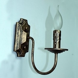 Lampada da parete antica a forma di candela Lampada da parete semplice per corridoio e balcone