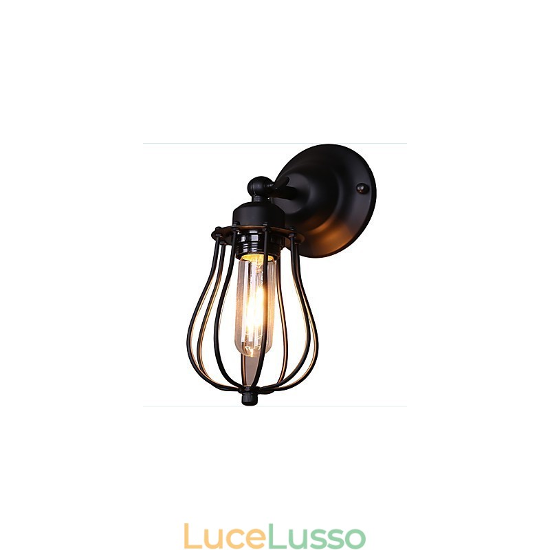 Tradizionale Classico Rustico Lodge Country Pittura Caratteristica per Braccio Oscillante Luce Ambientale Applique da Parete Luce da Parete