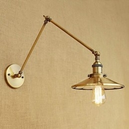 Rustic Lodge Country Retro elettrolitico Caratteristica per Mini Style Swing Arm Luce ambientale