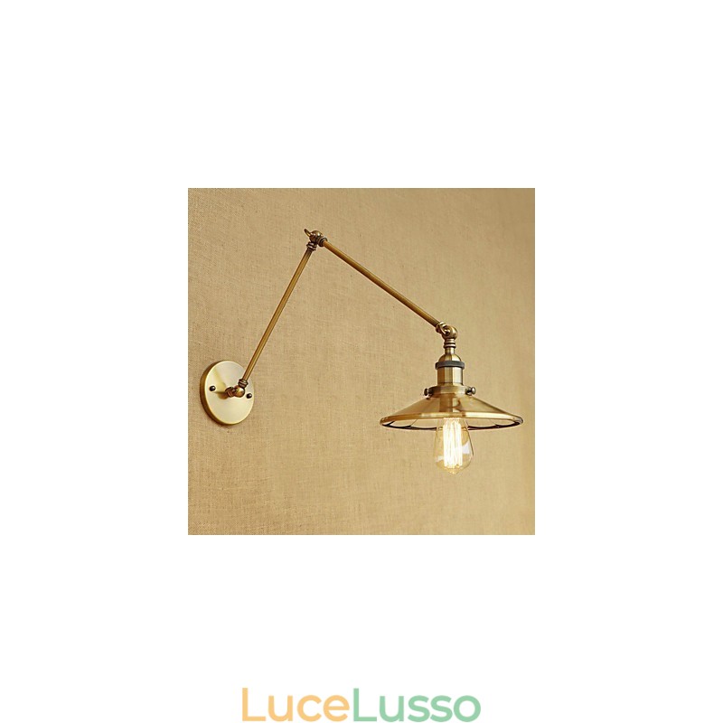Rustic Lodge Country Retro elettrolitico Caratteristica per Mini Style Swing Arm Luce ambientale