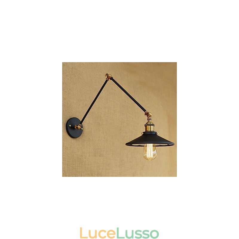 Rustic Lodge Country Retro elettrolitico Caratteristica per Mini Style Swing Arm Luce ambientale