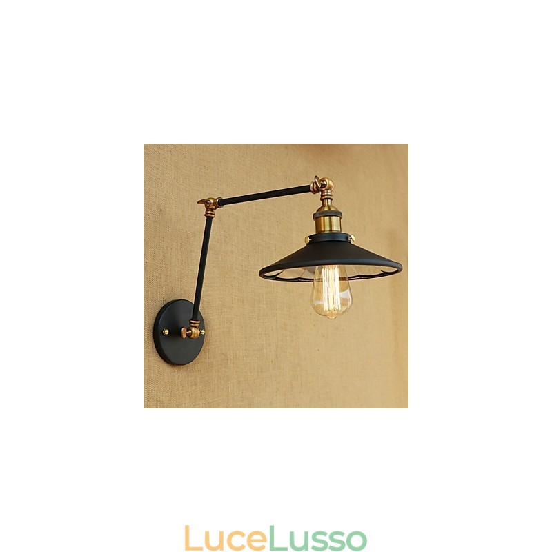 Rustic Lodge Country Retro elettrolitico Caratteristica per Mini Style Swing Arm Luce ambientale