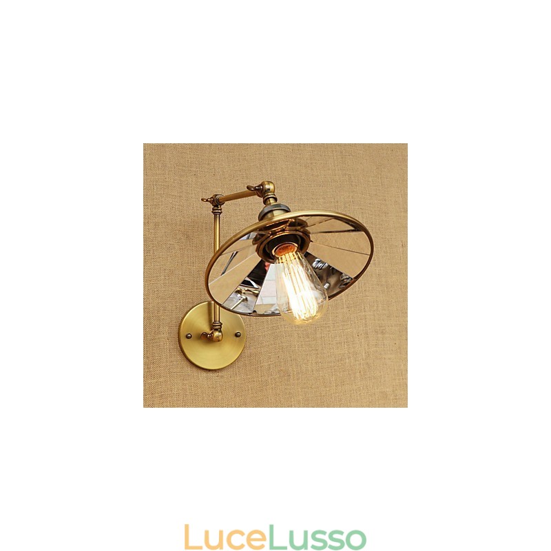 Rustic Lodge Country Retro elettrolitico Caratteristica per Mini Style Swing Arm Luce ambientale