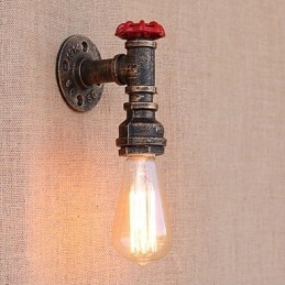Caratteristica della pittura retrò del paese per applique da parete in stile mini con luce ambientale