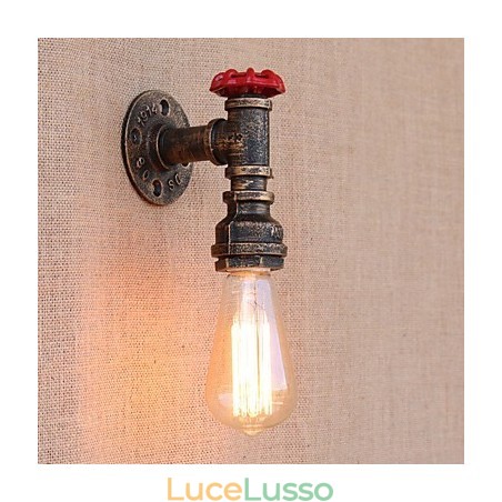 Caratteristica della pittura retrò del paese per applique da parete in stile mini con luce ambientale Caratteristica della pittura retrò del paese per applique da parete in stile mini con luce ambientale