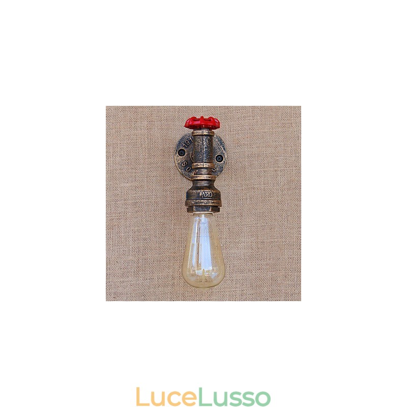 Caratteristica della pittura retrò del paese per applique da parete in stile mini con luce ambientale