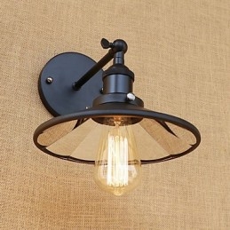 Caratteristica della pittura retrò del paese per applique da parete in stile mini con luce ambientale