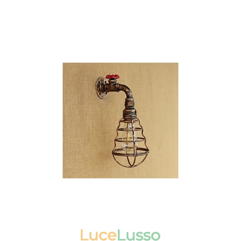 Caratteristica della pittura retrò del paese per applique da parete in stile mini con luce ambientale