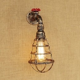 Caratteristica della pittura retrò del paese per applique da parete in stile mini con luce ambientale