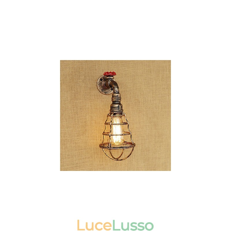 Caratteristica della pittura retrò del paese per applique da parete in stile mini con luce ambientale