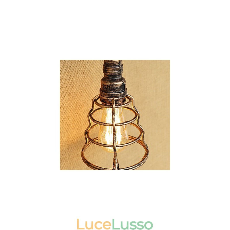 Caratteristica della pittura retrò del paese per applique da parete in stile mini con luce ambientale