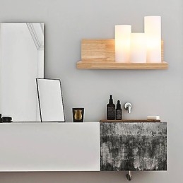 Moderna finitura in ossido nero contemporanea caratteristica per la protezione degli occhi luce ambientale applique da parete luce da parete