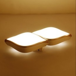 Lampada da parete moderna contemporanea integrata, caratteristica della pittura contemporanea per luce ambientale, applique da parete