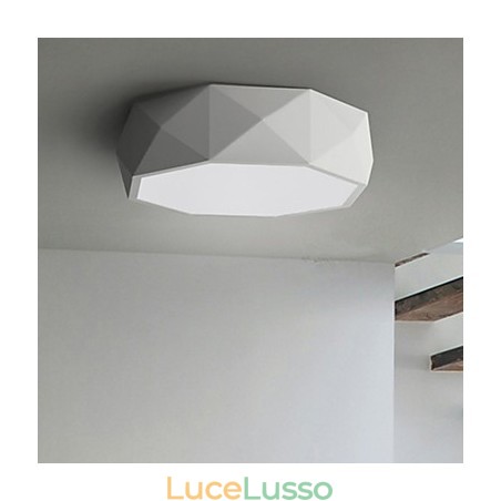 Lampade da soffitto geometriche Luce bianca Concise Moderne Lampade da soffitto geometriche Luce bianca Concise Moderne