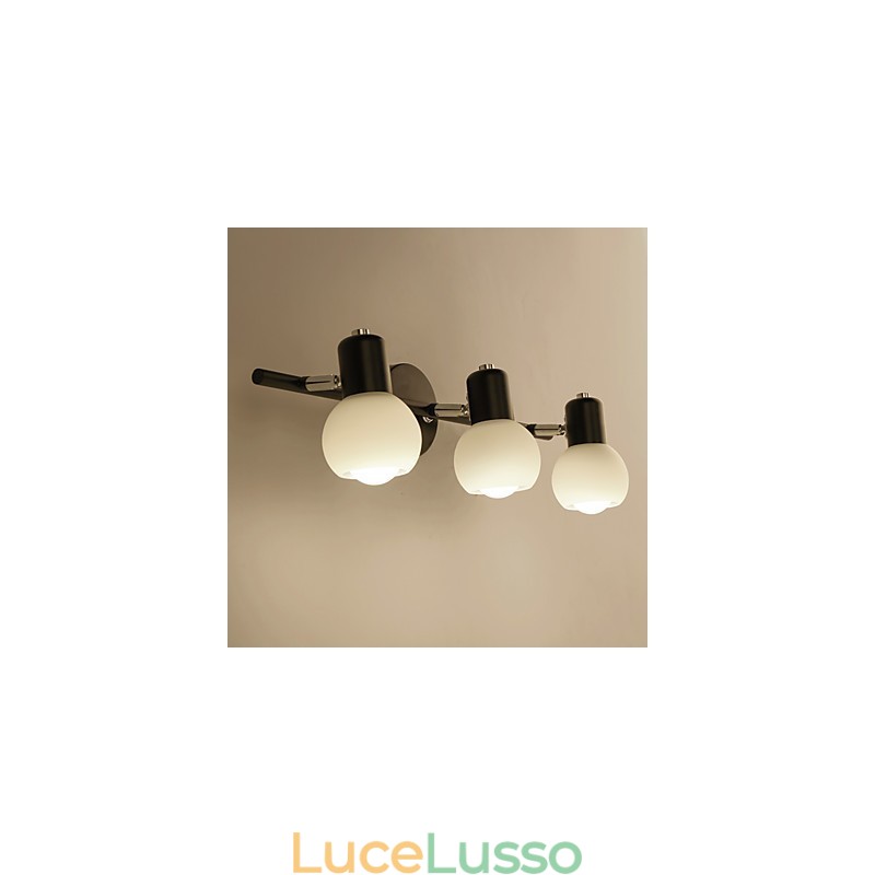 Rustic Lodge elettrolitico Caratteristica per illuminazione da parete per bagno Downlight