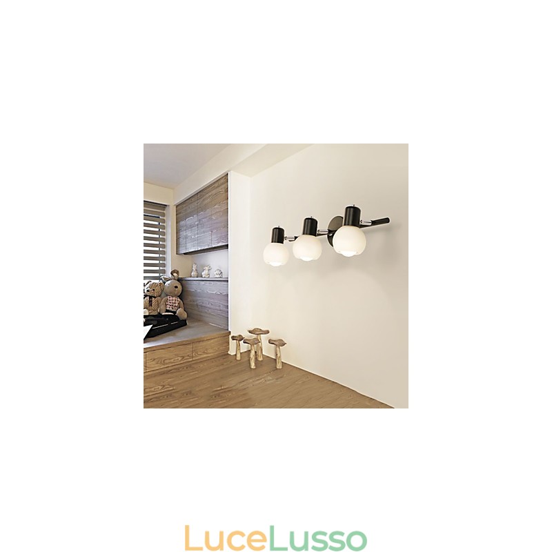 Rustic Lodge elettrolitico Caratteristica per illuminazione da parete per bagno Downlight