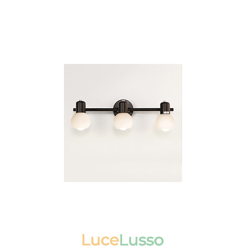 Rustic Lodge elettrolitico Caratteristica per illuminazione da parete per bagno Downlight