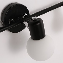 Rustic Lodge elettrolitico Caratteristica per illuminazione da parete per bagno Downlight