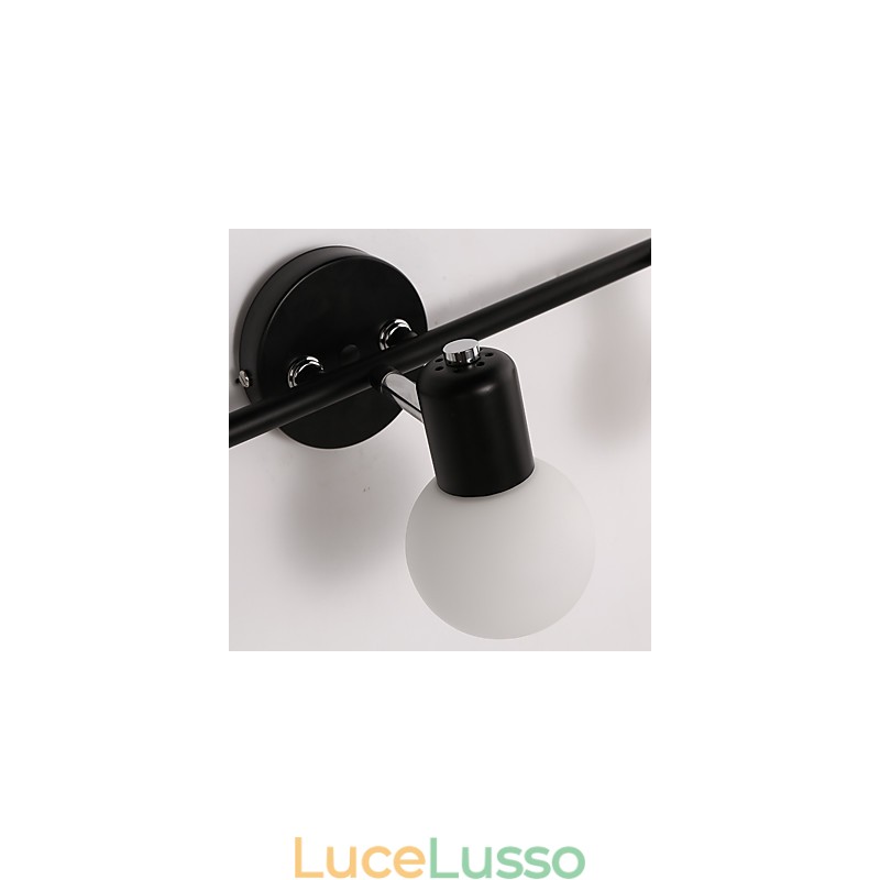 Rustic Lodge elettrolitico Caratteristica per illuminazione da parete per bagno Downlight