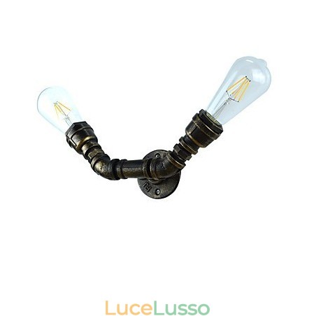 Applique da parete rustica in ottone antico tradizionale classico per luce ambientale Applique da parete rustica in ottone antico tradizionale classico per luce ambientale