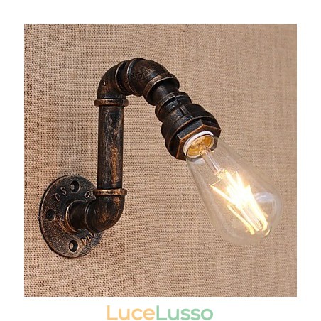 Caratteristica della pittura retrò country per applique da parete con luce ambientale a braccio oscillante in stile mini Caratteristica della pittura retrò country per applique da parete con luce ambientale a braccio oscillante in stile mini