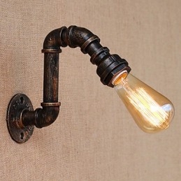 Caratteristica della pittura retrò country per applique da parete con luce ambientale a braccio oscillante in stile mini