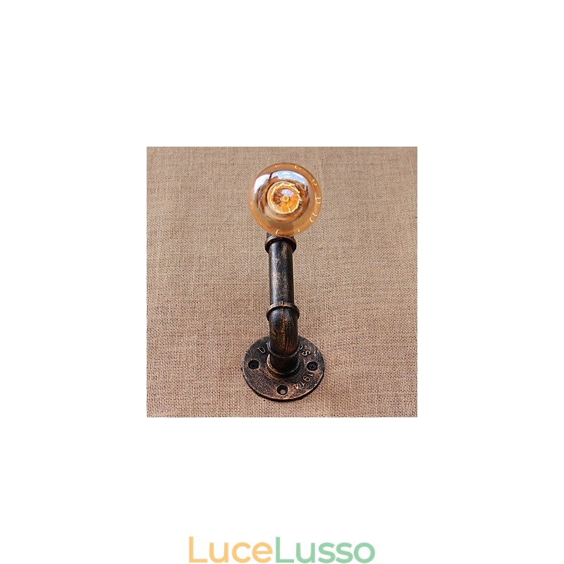 Caratteristica della pittura retrò country per applique da parete con luce ambientale a braccio oscillante in stile mini
