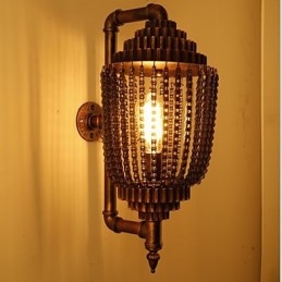 Lampada da negozio di ingranaggi in ferro vintage industriale eolica