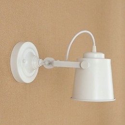 Lampada da parete in acciaio verniciato, decorazione da caffè americano nero stupido, lampada da parete retrò, lampada a spada laser sulla parete