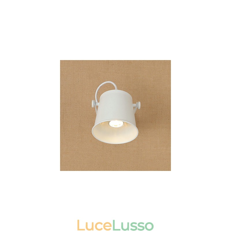 Lampada da parete in acciaio verniciato, decorazione da caffè americano nero stupido, lampada da parete retrò, lampada a spada laser sulla parete
