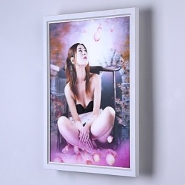 Pittura moderna contemporanea integrata, caratteristica moderna contemporanea per applique da parete con luce ambientale