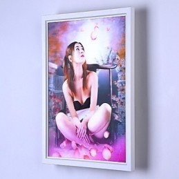 Pittura moderna contemporanea integrata, caratteristica moderna contemporanea per applique da parete con luce ambientale