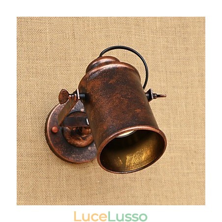 Lampada da parete in acciaio verniciato, decorazione da caffè americano nero stupido, lampada da parete retrò, lampada a spada laser sulla parete Lampada da parete in acciaio verniciato, decorazione da caffè americano nero stupido, lampada da parete retrò, lampada a spada laser sulla parete