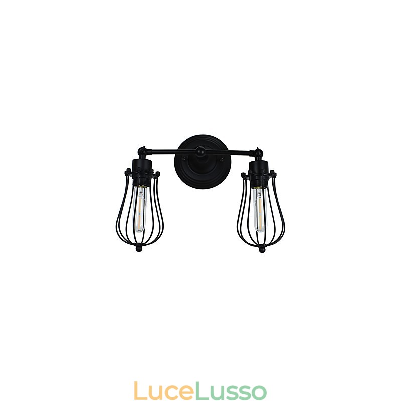 Dipinto rustico Lodge Caratteristica per luci da parete con luce ambientale Lampada da parete