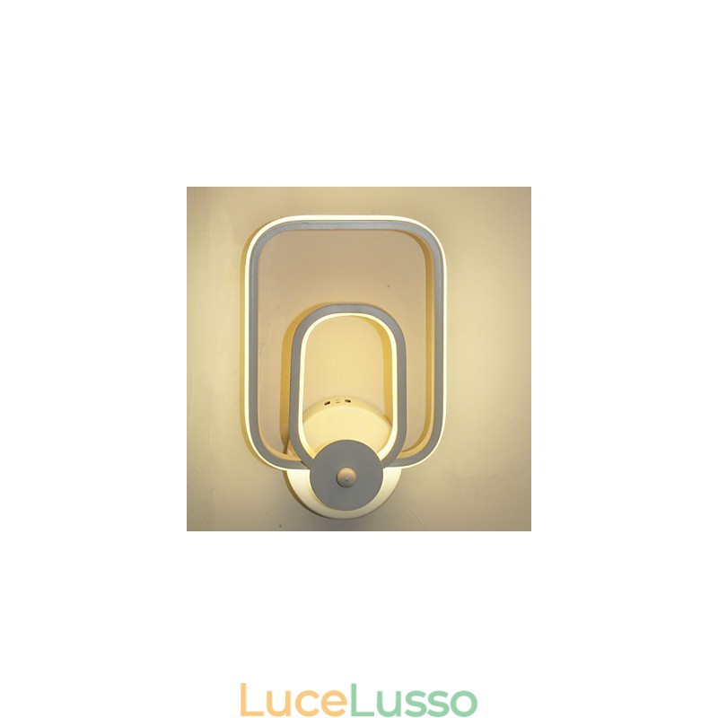 Lampada da parete in alluminio Lampada da parete decorativa moderna minimalista per balcone e scale Luci da comodino